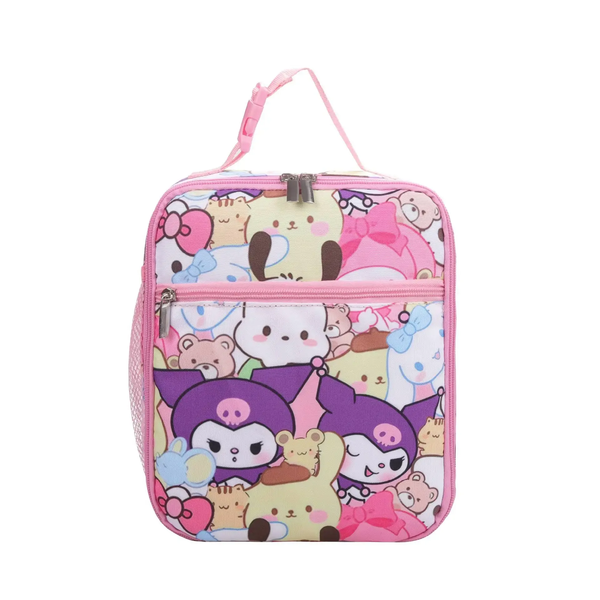 Sanurgente-Sac à Dos Hello Kitty pour Enfant, Cartable d'École Primaire, Dessin Animé Kuromi, Kawaii