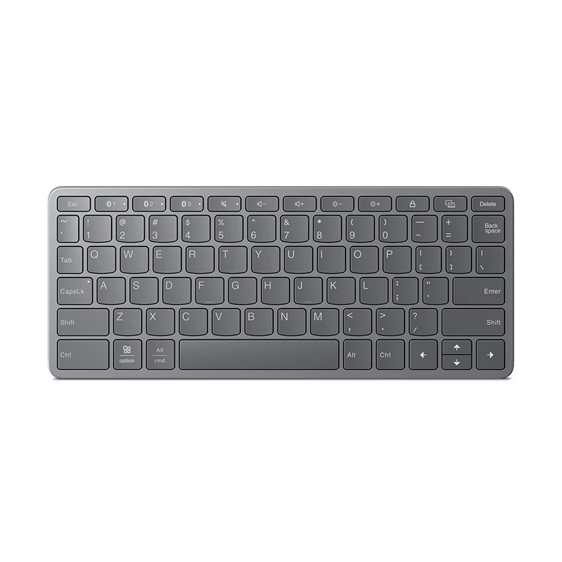 Lenovo Xiaoxin Air سماعة لاسلكية تعمل بالبلوتوث لوحة المفاتيح توصيل 3 أجهزة Windows10 iPadOS15 Android10 لأجهزة الكمبيوتر المحمول اللوحية الهواتف