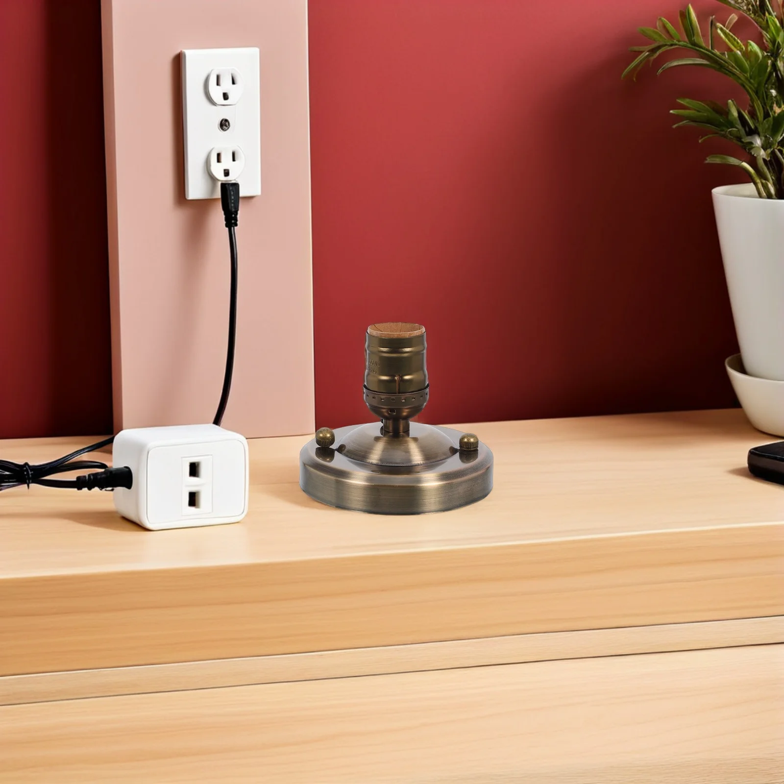 

2Pcs Vintage Lamp Socket E27 E26 Retro Wall Lamp Holder Ceiling Light Fixture Replacement for Bedroom Hallway Kitchen