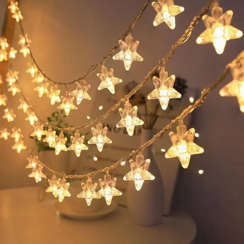 

3M/6M LED Crystal star bubble String Lights led lights lights decoration fairy lights outdoor lights wedding luces decorativas