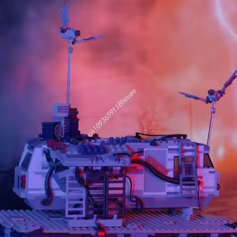 542pcs MOC Eddie Munsons campervan Stranger Things nan Model Building blocks Assemble Toys Architecture creative Christmas gifts