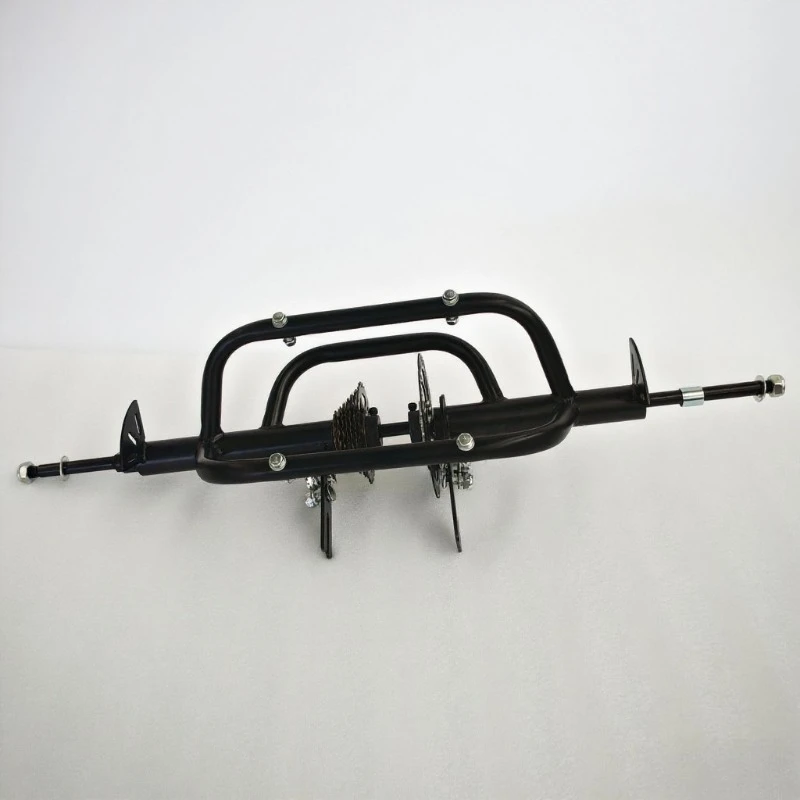 Human Tricycle Accessories, Elderly Pedal Tricycle Rear Axle, Wheel Rear Flower Basket