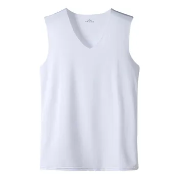 Men'S Top Men'S Summer Multi Color Sleeveless Vest Men'S Summer Ice Silk Traceless Thin Breathable Color V-Neck Sleeveless Top 5 Men'S Top Men'S Summer Multi Color Sleeveless Vest Men'S Summer Ice Silk Traceless Thin Breathable Color V-Neck Sleeveless Top 5