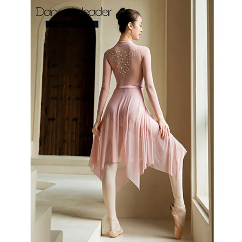 Justaucorps de ballet avec fermeture éclair pour femme, vêtements de pratique de yoga aérien pour adulte, littérature, gymnastique rythmique, tiXI