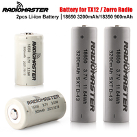 RADIOMASTER TX12 Zorro Radio 1S 3.7V 18650 3200mAh 18350 900mAh Li-ion Battery