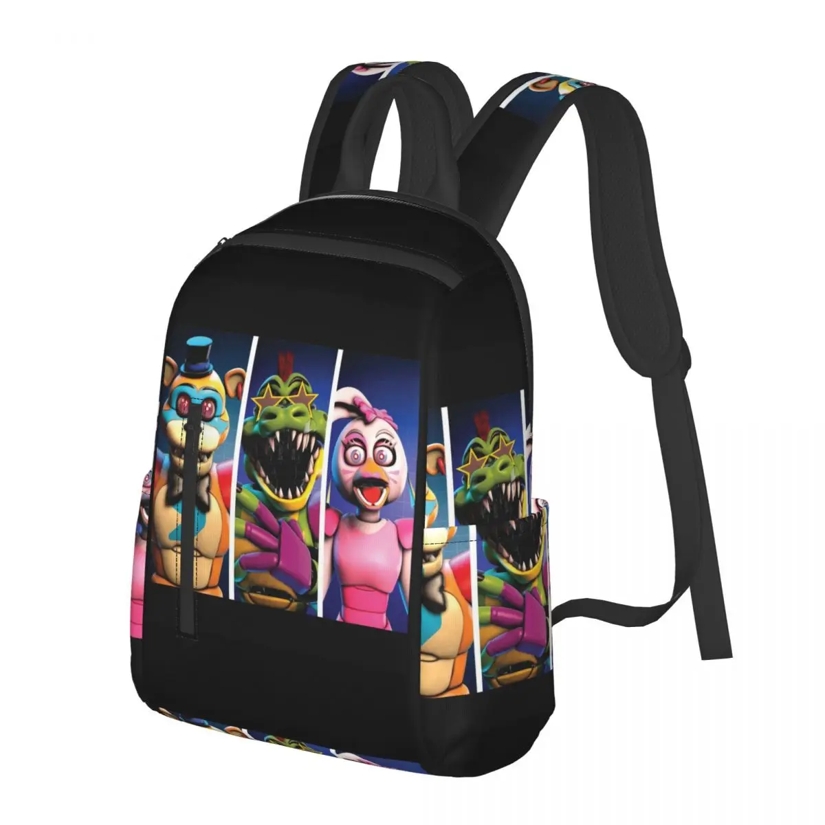 

Fnaf Security Breach Студенческий рюкзак Школьная сумка Походный дорожный рюкзак для мужчин и женщин Модная сумка для книг Сумки на плечо