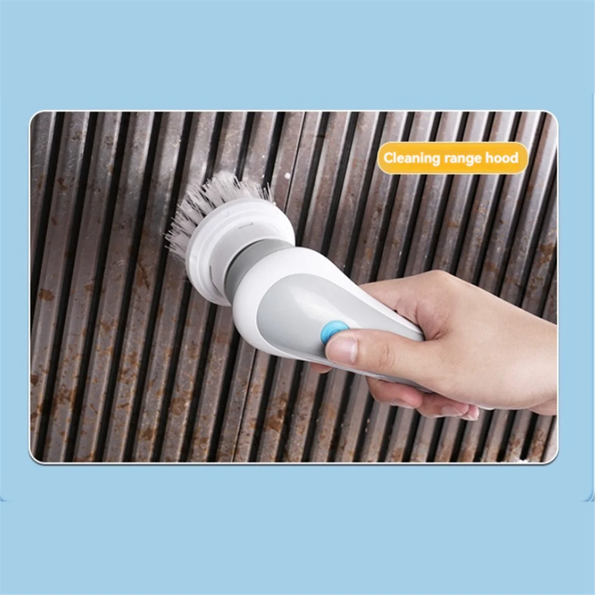 Cepillo de limpieza eléctrica inalámbrico para el hogar, herramienta de limpieza de cocina y baño con carga multifuncional, suministros de lavado