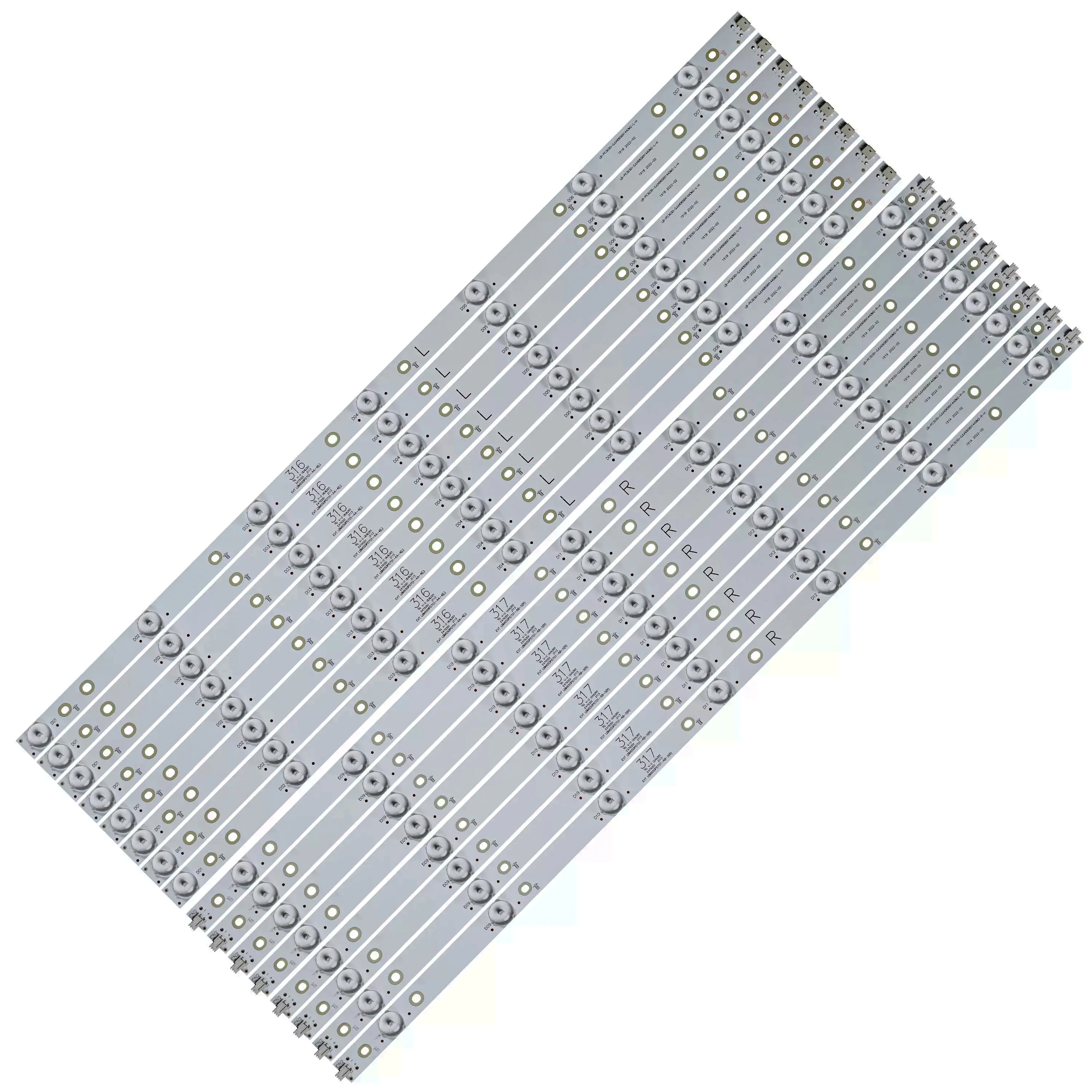 

LED StripFor P hilips 65'' TV 65PUF6652/T3 65PUF6656/T3 65PUF6061/T3 65PUT6121/12 65PUS6121/12 LD65P19U LB-PC3030-GJUHD658X14ADM