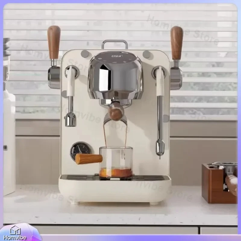 Italian Style Semi Automatic Espresso Coffee  for Home Kitchen Use 220V Barista Coffee Maker with Steam