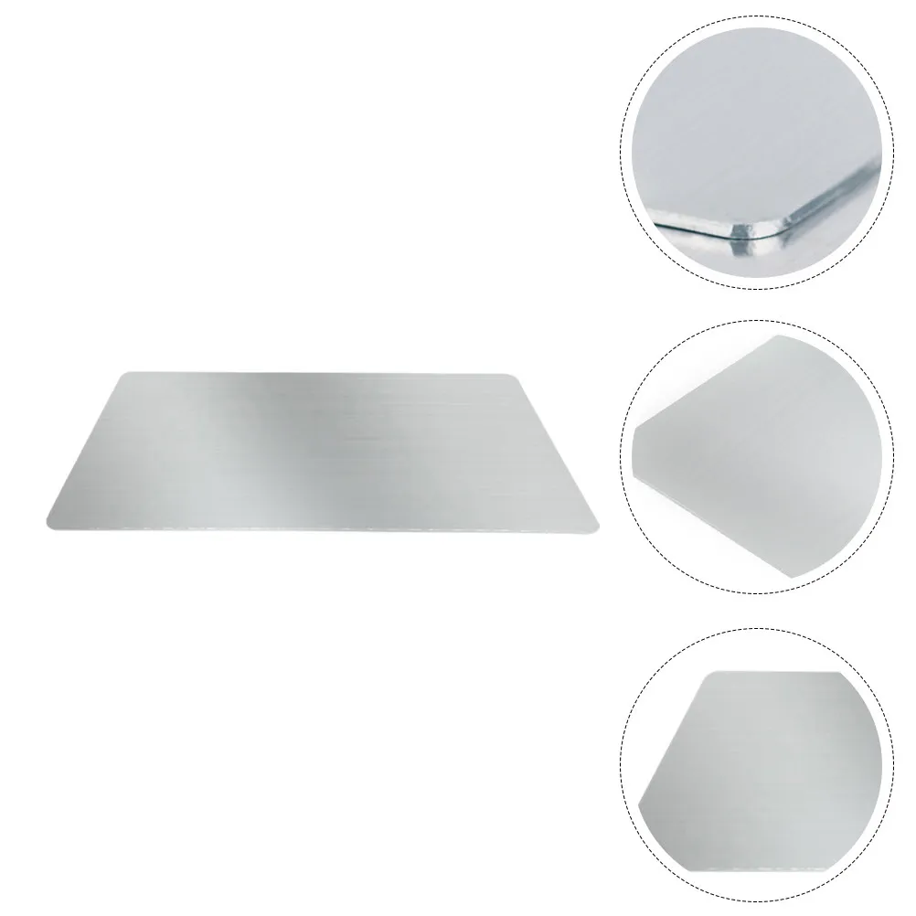 1Pcs Pet Summer Cooling Board Heat Resisting Sheet Premium Aluminum Cooling Portable for Cat Dog Rabbit Hamster Small