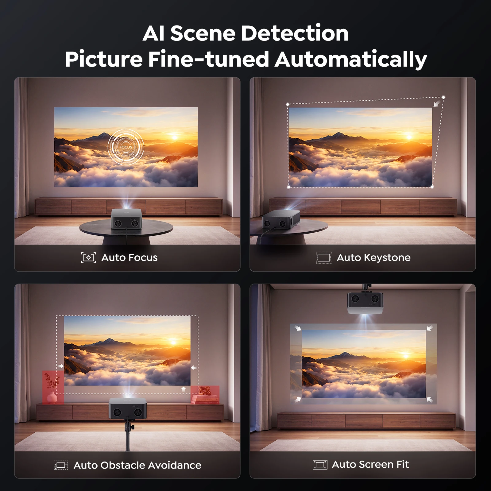 Toptro X9Pro Projector VIDAA 4 - Netflix Home Cinema ulasan dan harga