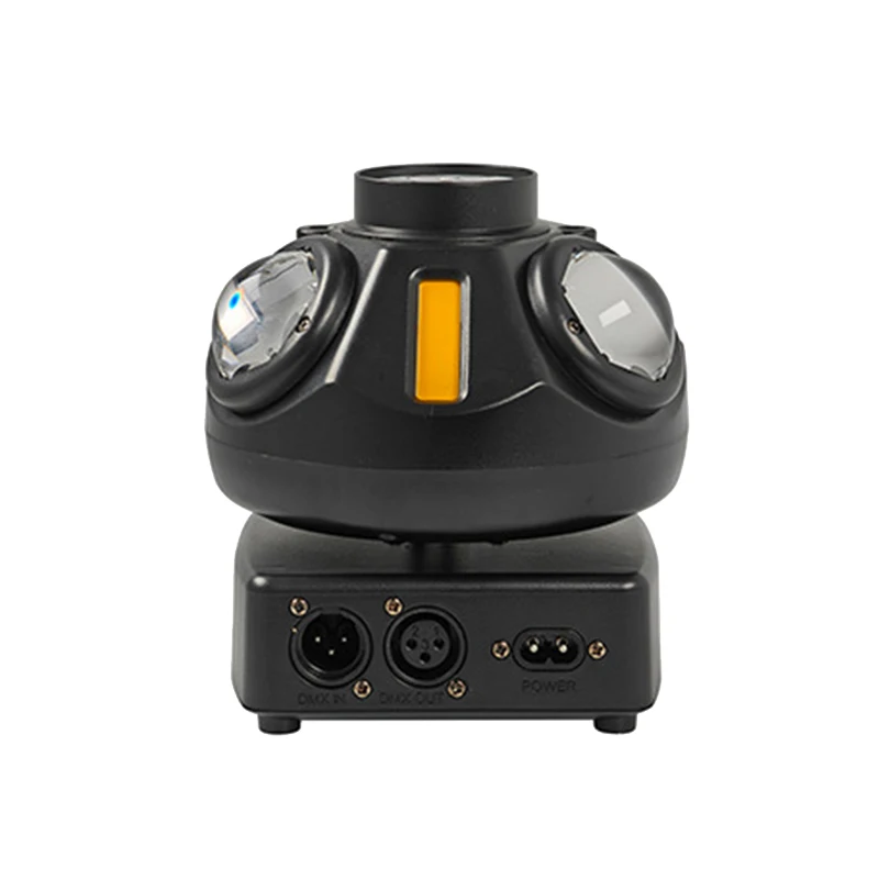 DMX Colorful LED Moving Head Light Beam Patterns Laser Golden Strobe Effects DJ Lighting Show Wireless Remote Disco Party Lights view 2