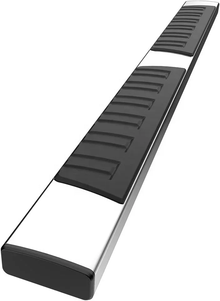 لوحات تشغيل 6 بوصات 2007-2018 Silverado/GMC Sierra 1500 & 2500HD 3500HD Crew Cab، 2019 Silverado Side Step Nerf Bar