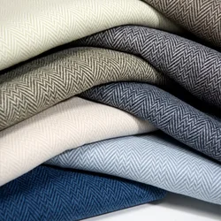 Thickened Imitation Wool Herringbone Fabric for DIY Clothing, Coats and Pants in Autumn and Winter Wool Polyester Hybrid Textile