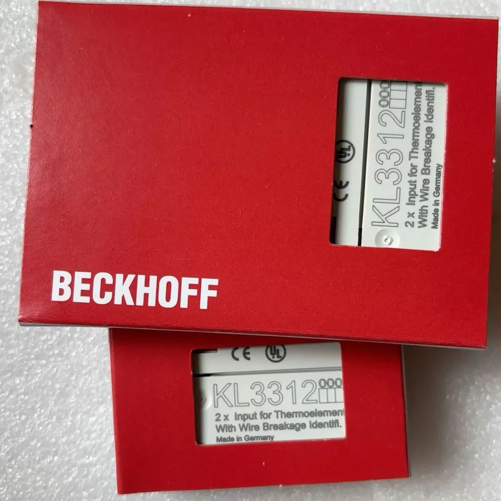 Beckhoff KL3312 Bus Terminal 2‑Channel Thermocouple Analog Input 16 Bit PLC Module