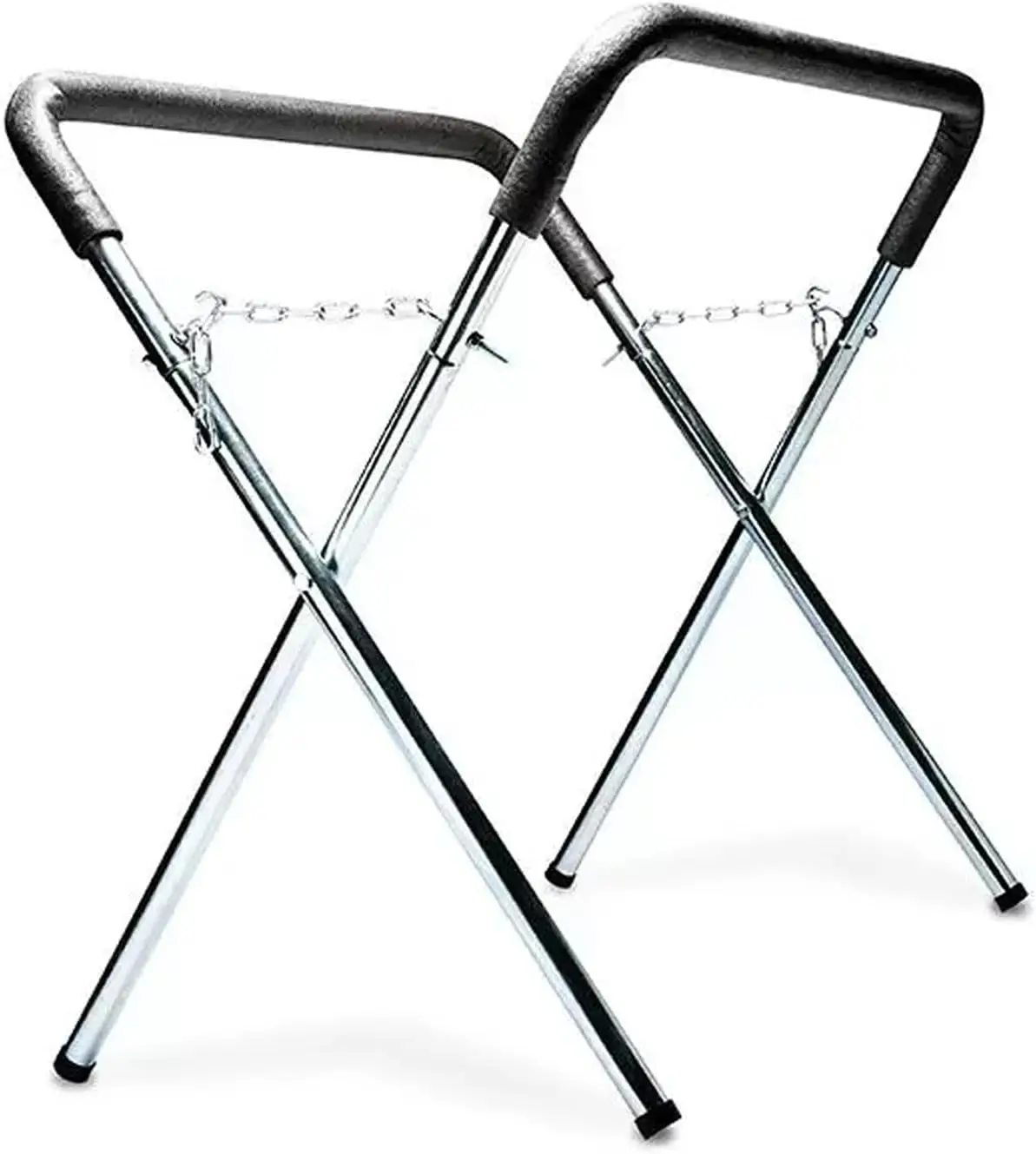 

Heavy-Duty Folding Work Stand with 750 lb Capacity, Portable Garage Table for Bumpers and Doors