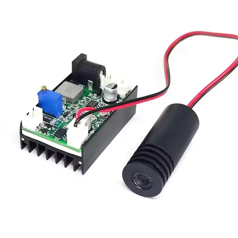 850nm 1000mW DC12V IR Dot Laser Diode Module 18x45mm with Driver TTL 0-15Khz DIY Machinery Parts