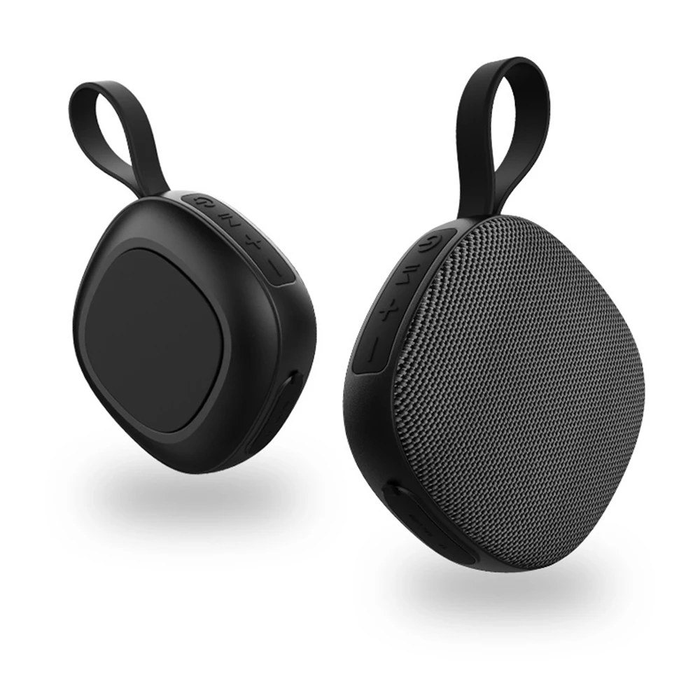 5 ワット浴室磁気スピーカー IPX6 防水ワイヤレスポケットスピーカーポータブルミニサイズ Bluetooth スピーカーハイファイサウンドオルゴール