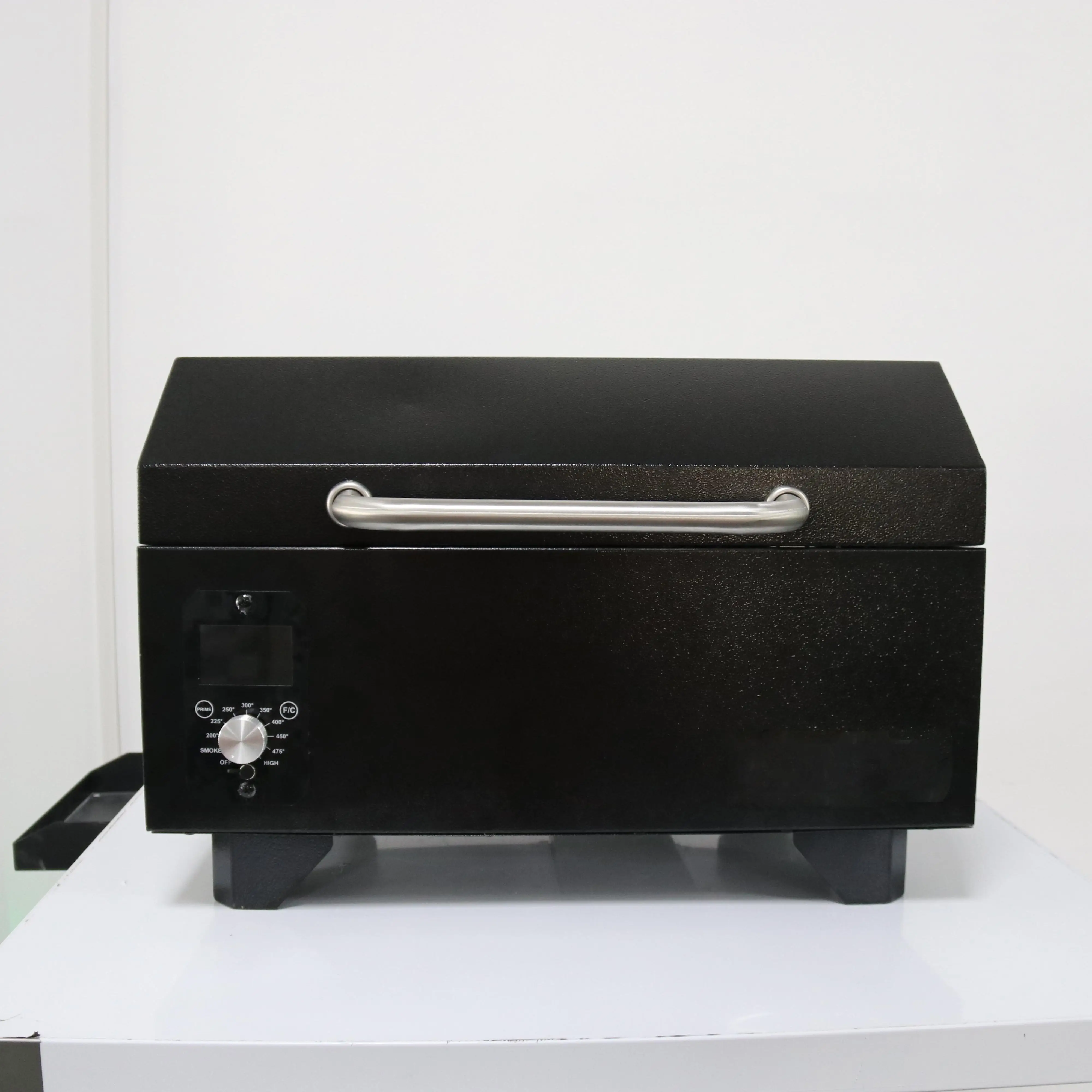 CE Certified Customizable Portable Electric Wood Pellet Grill Smoker Modern Style Metal BBQ Rotisserie Powder Coated Electronic