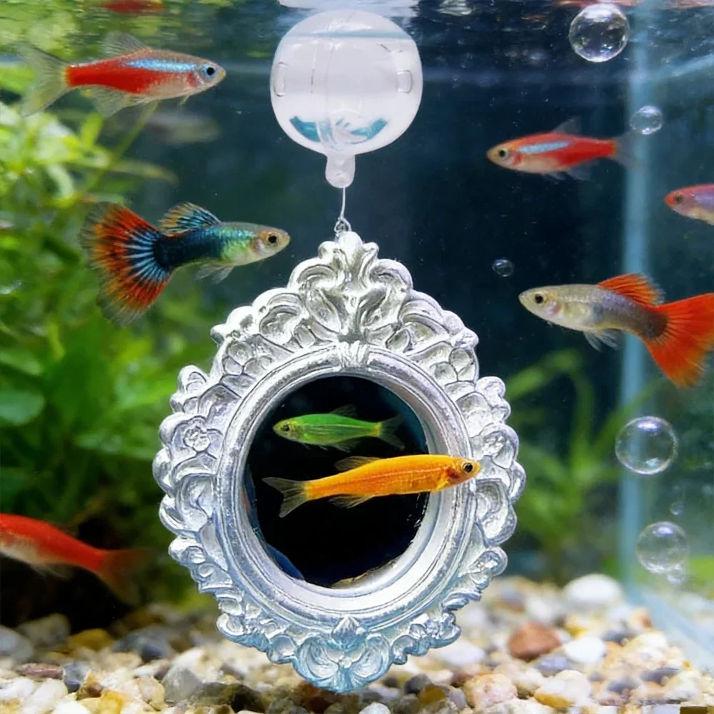 Adorno flotante de enriquecimiento para acuario betta