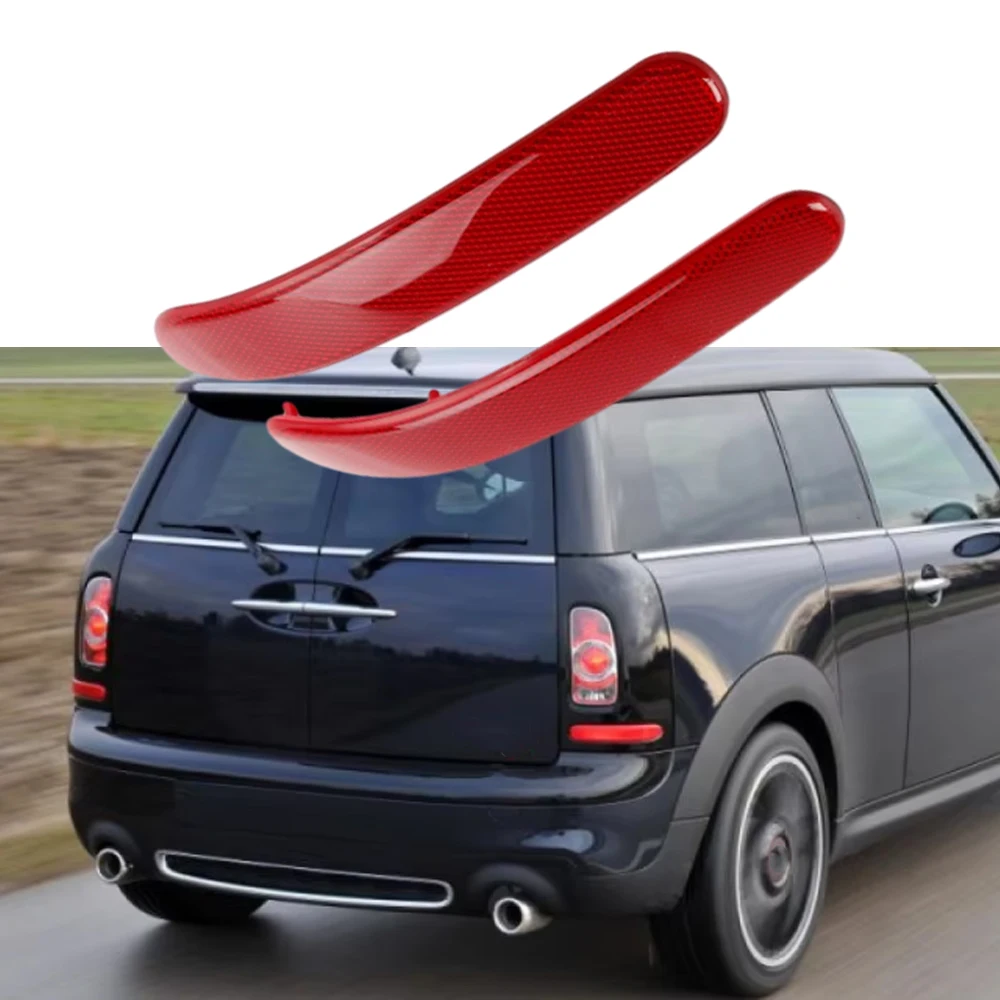 

2 pcs For BMW Mini Cooper Clubman R55 2008 2009 2010-2014 Rear Bumper Reflectors 275466503 51137240231 275466603 51137240232