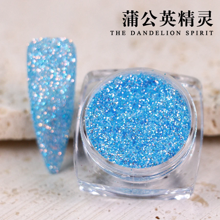 12Pcs/Set Nail Glitter Powder Multi-Colors Nail Art Fine Powder Dust UV Gel Polish Acrylic Nail Tips For Gel Polish Decoration