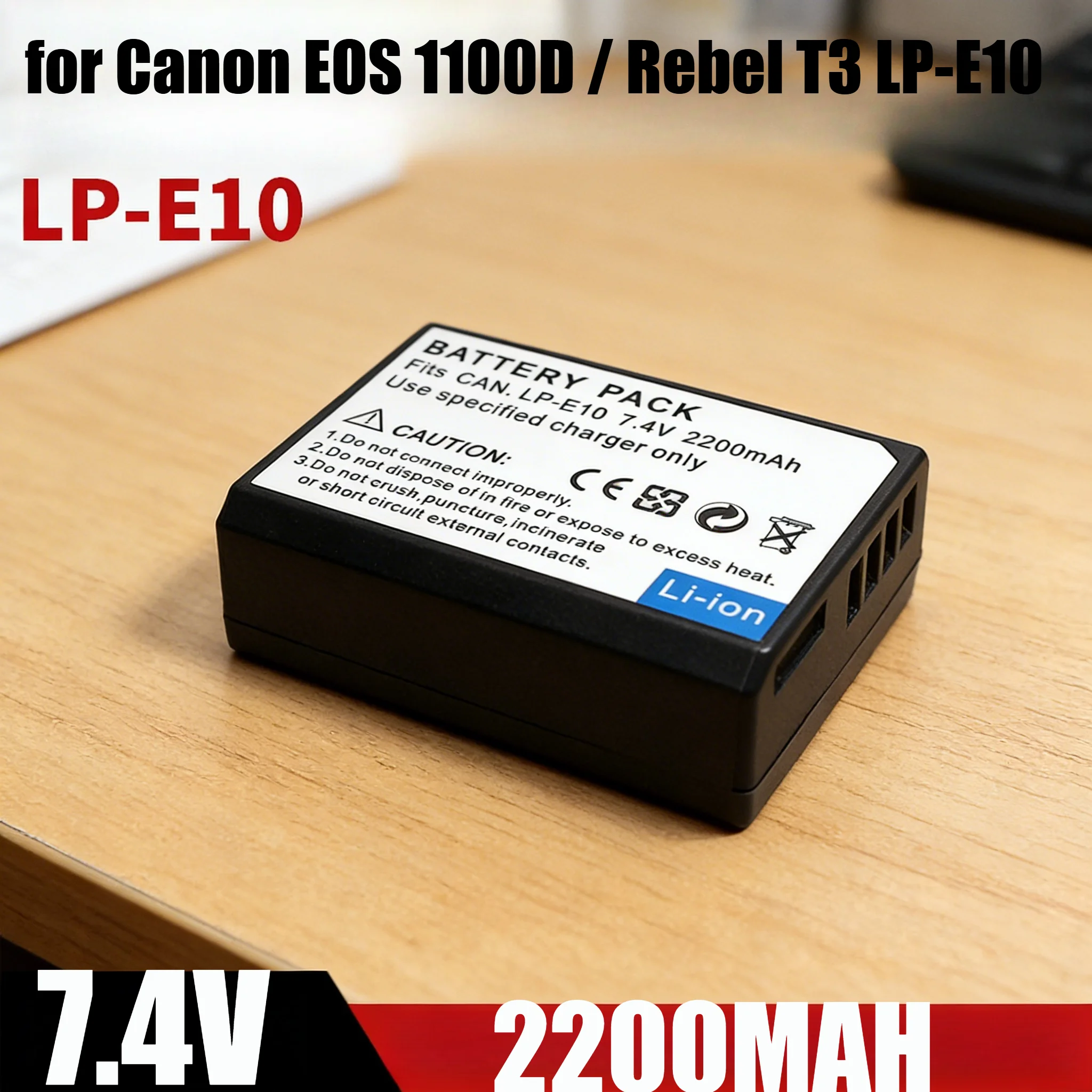 2200Mah LP-E10 Lith…