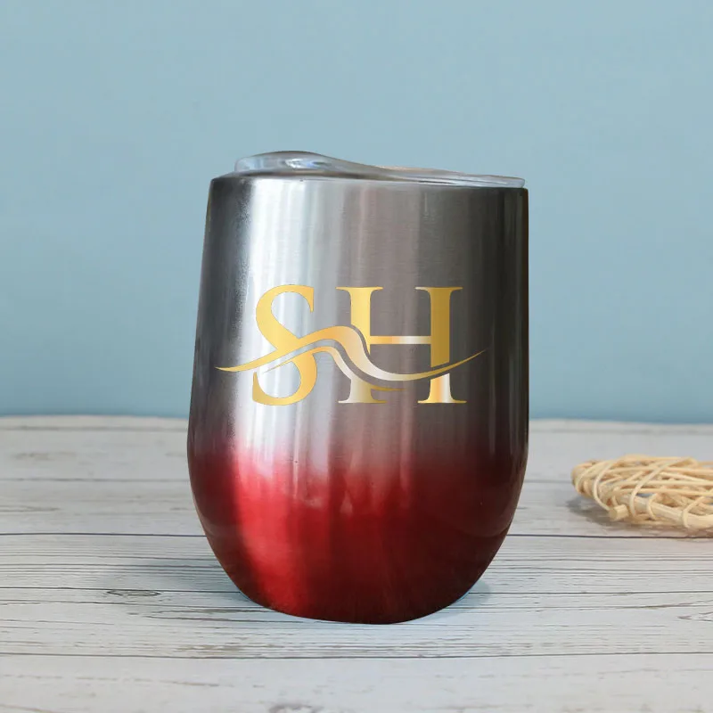 

Изображение логотипа, кружка для яиц, 12 унций, дорожная кофейная кружка, термокружка из нержавеющей стали, кофейная чашка, автомобильные термосы, портативные изолированные бутылки