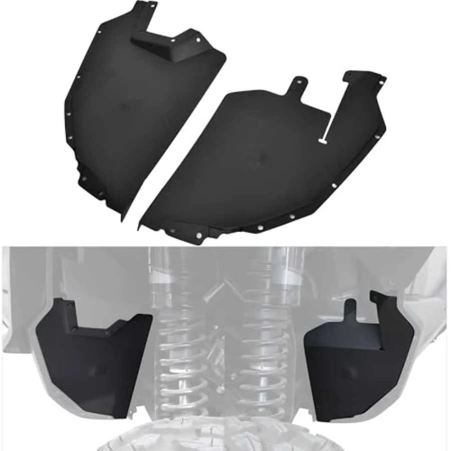 

Rear Mud Guards Mud Flaps Extension for Honda Talon 1000 Rear Mudguard Protection Panels Fender Flares for Honda Talon 1000X 10