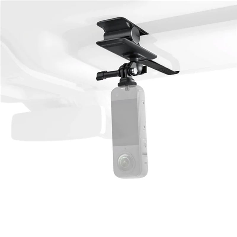 B34B-Action Camera Swivel Clamp For Insta 360 X5 X4 X3 RS Ace Pro 2 GO 3S Camera Accessories Universal Clamp