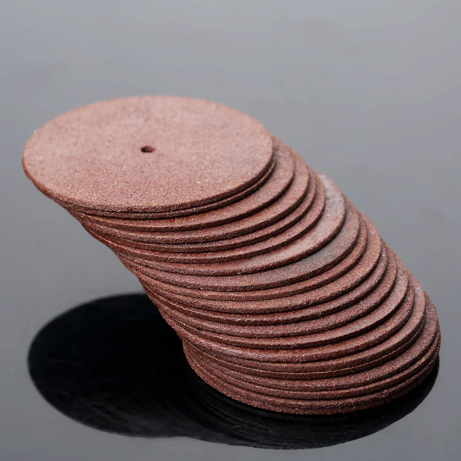Disco de corte de doble cara, disco de lijado de resina, Mini sierra Circular, herramienta rotativa Dremel, pulido, 10x38mm