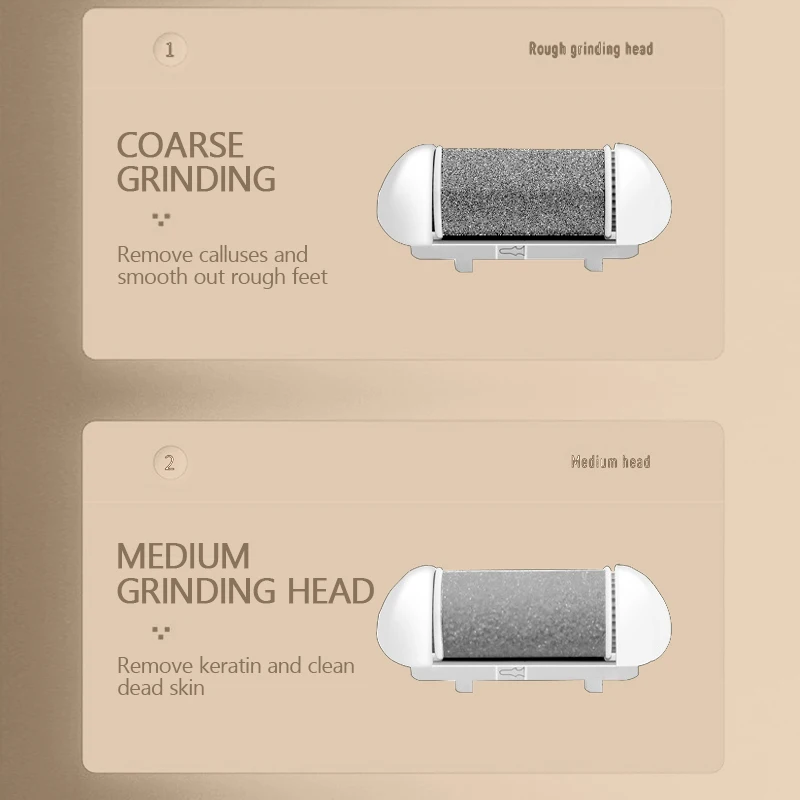 الكهربائية شاشة ديجيتال طاحونة القدم تقشير المتقلب إزالة الجلد القدم ملف القدم مزيل الكالس للأقدام أدوات باديكير #3