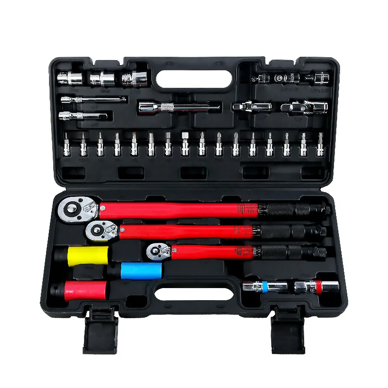 35-Piece Torque Wrench Socket Set, 1/4