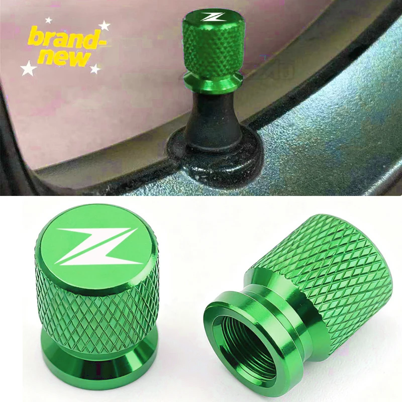 

2pcs Motorcycle Wheel Tire Valve Caps For kawasaki Z900 Z650 Z750 Z800 Z1000 Z400 NINJA VERSYS 650 300 400 650 1000 Accessories