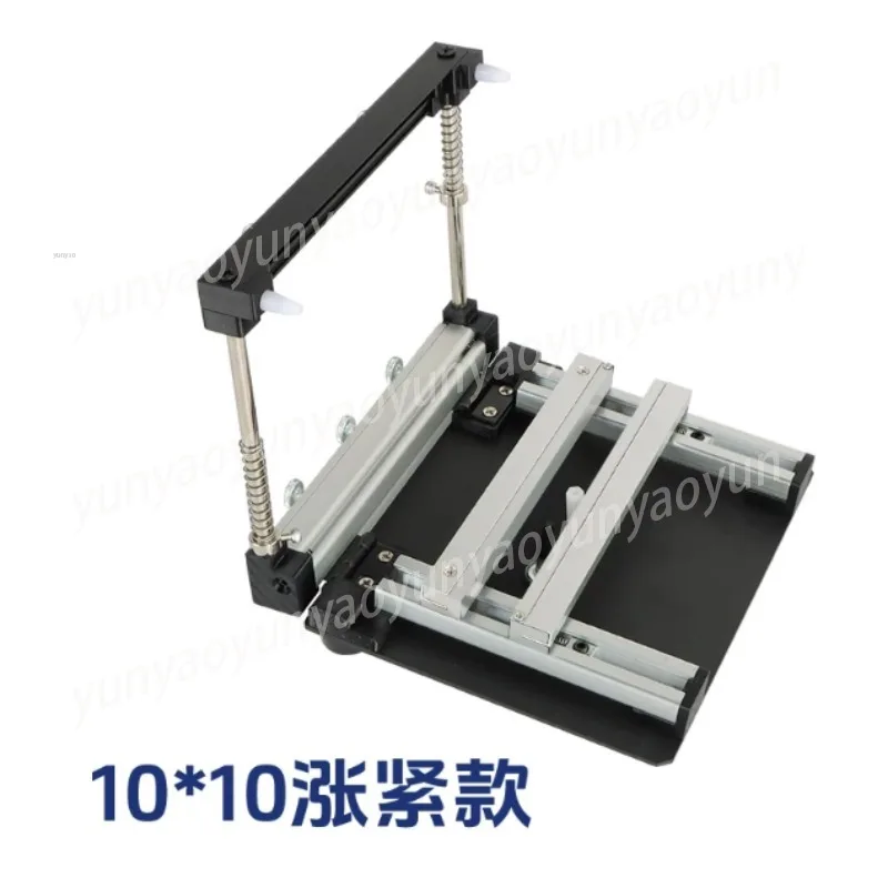 Portable Manual Screen Printing Table Stencil Solder Paste Printing Machine With Tin Brush For Circuit Board Surface Soldering