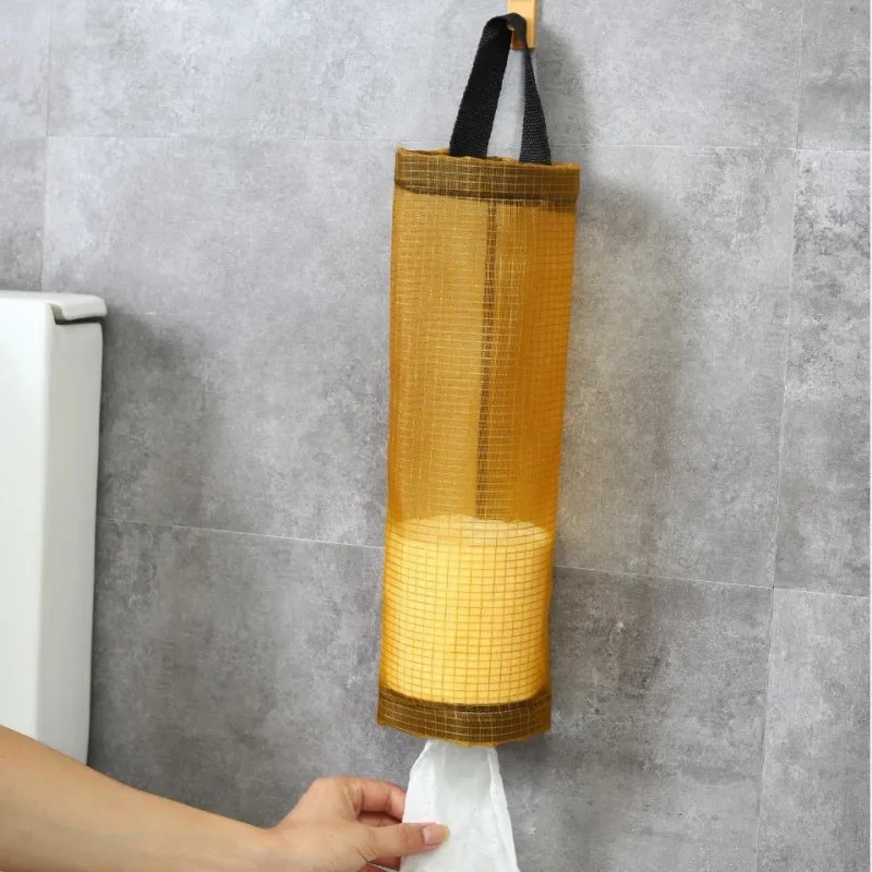 1-5 PCS Garbage Bag Storage Kitchen Garbage Organizer Plastic Bag Holder Organizing Hanging Garbage Collection Storage Bag