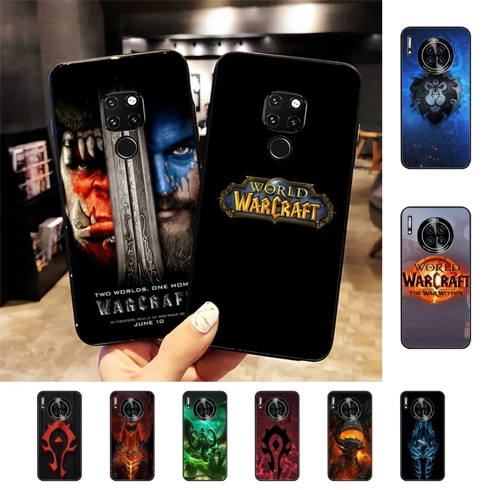 W-World O-Of W-Warcraft Phone Case For Huawei Mate 10 20 30 40 50 Lite Pro Nova 3 3i 5 6 SE 7 Pro 7SE