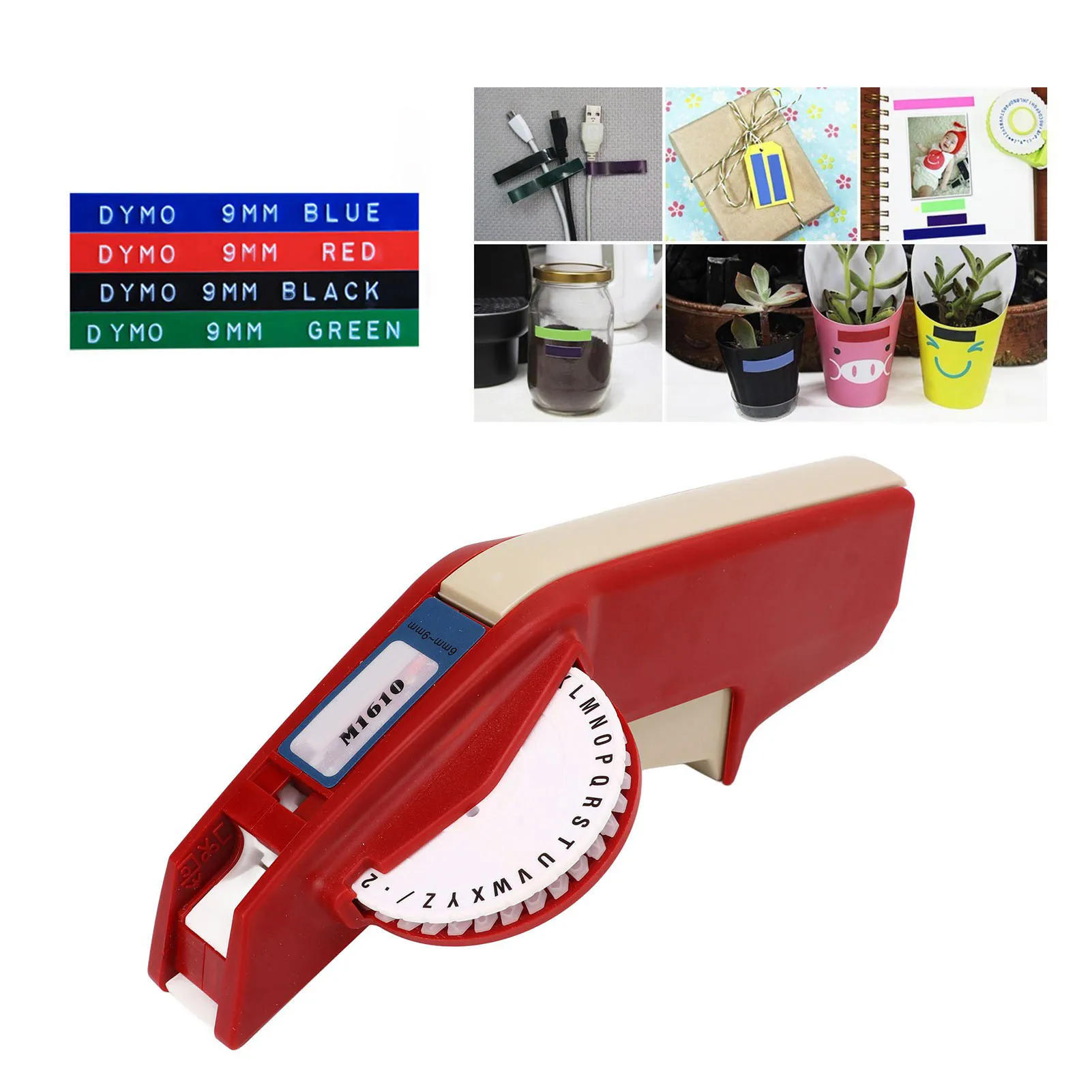 3D Embossing Embossing Label Maker Manual Raised Lettering Manual Label Maker ABS Handheld Raised Lettering Machine Coding Use