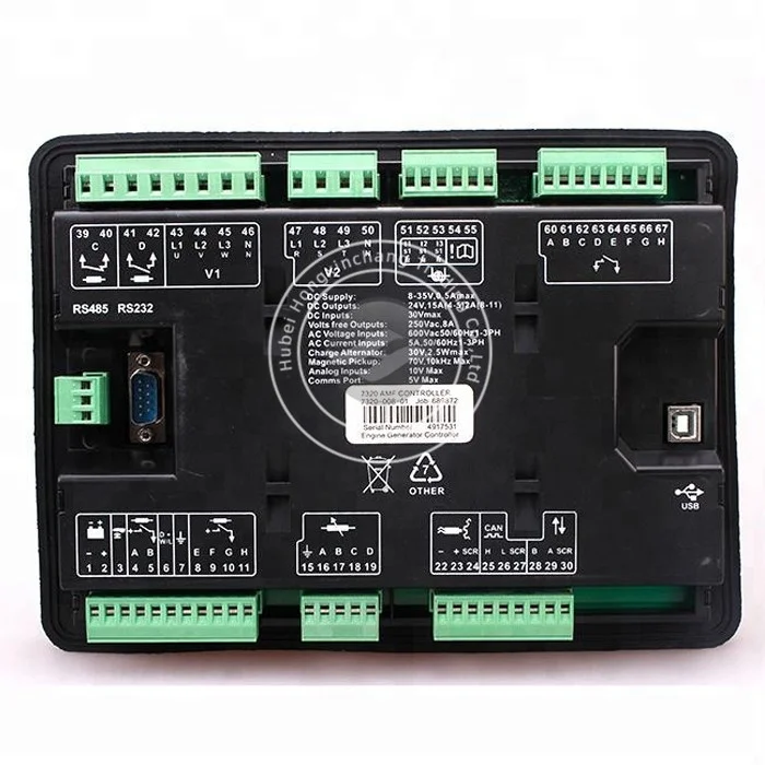 Genset AMF Deep Sea Controller DSE 7320 Control Panel Module