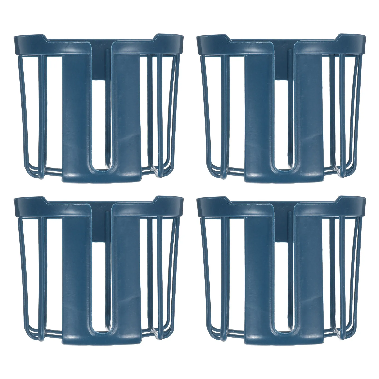 

Набор из 4 настенных кашпо для растений, вертикальные подвесные корзины для декора интерьера и экстерьера, стильные настенные кашпо-корзины