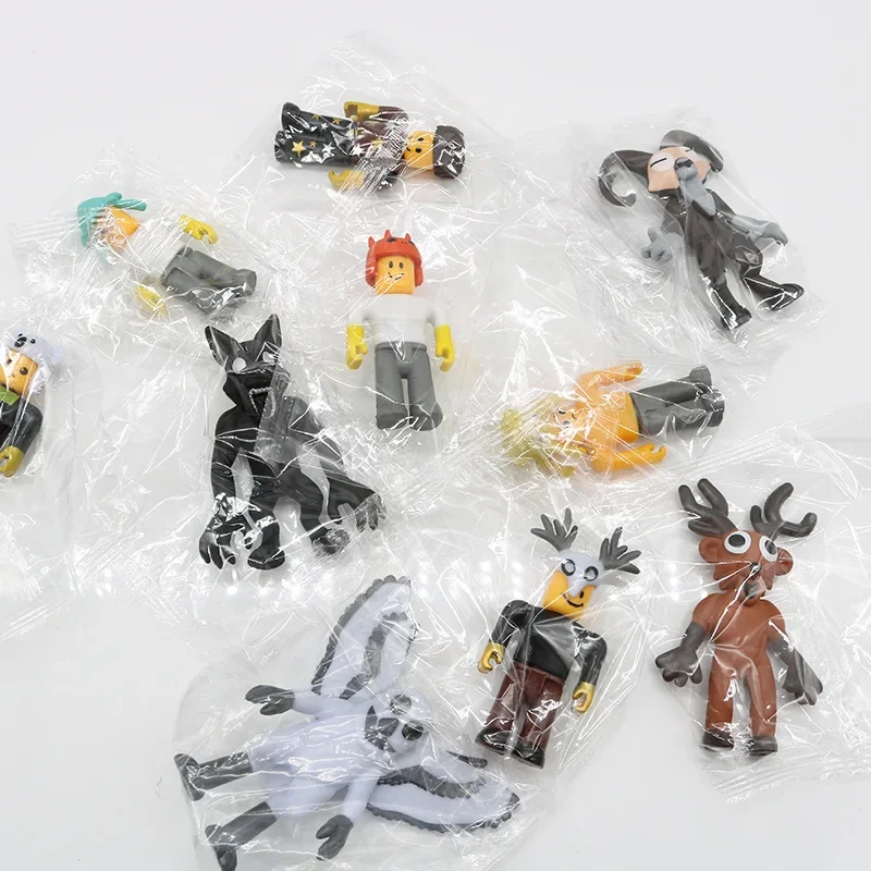 2026 ใหม่ 10 ชิ้น ตัวละครจากเกมสยองขวัญ 99 คืนในป่า กวาง แพะ นกฮูก นักเดินทาง ของตกแต่งและฟิกเกอร์