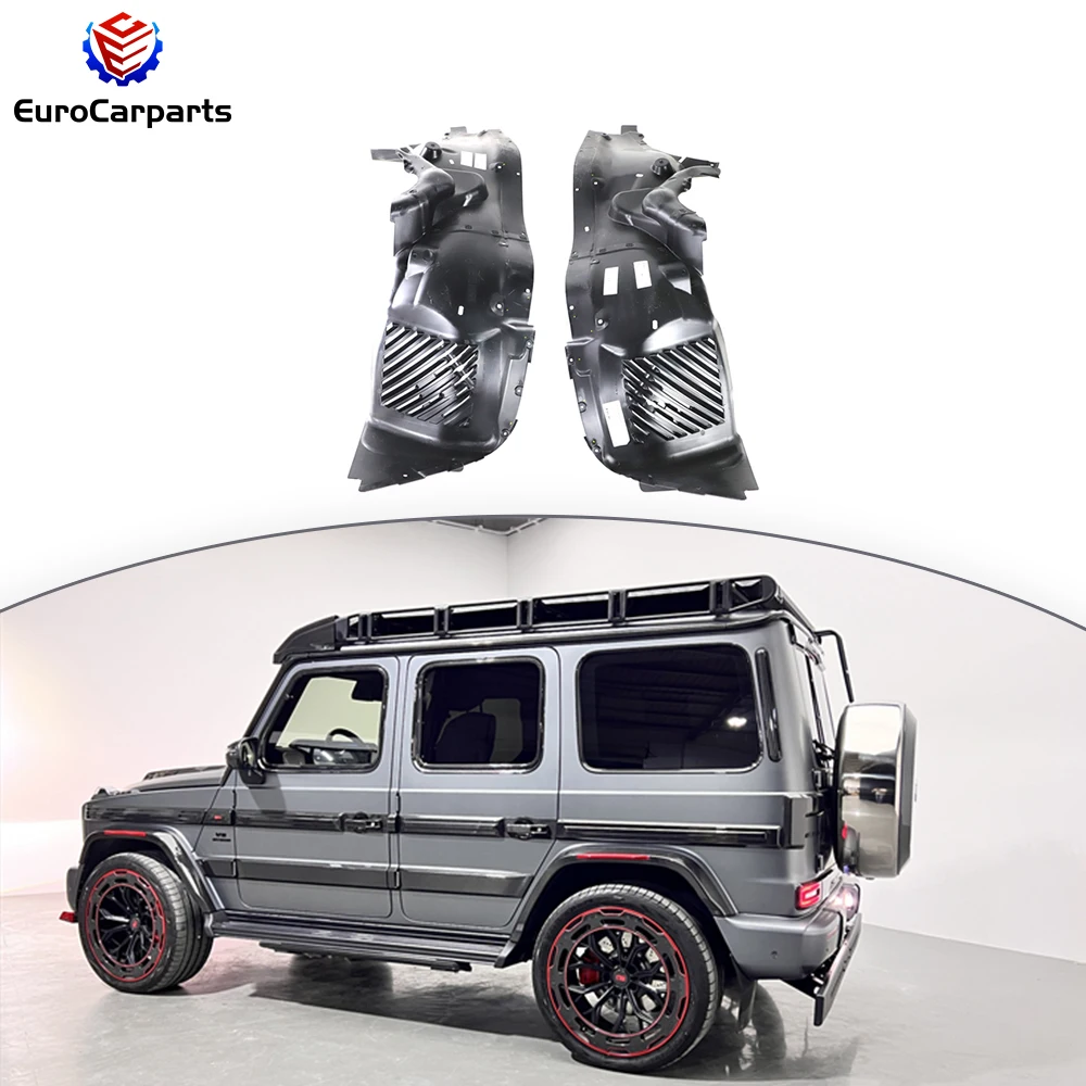 4X4 Style PP Over Fenders Lining for G Class W464 W463A Car Accessories 2019 Year Up Fender Flare Inserts Wheel Brow Arch Liner