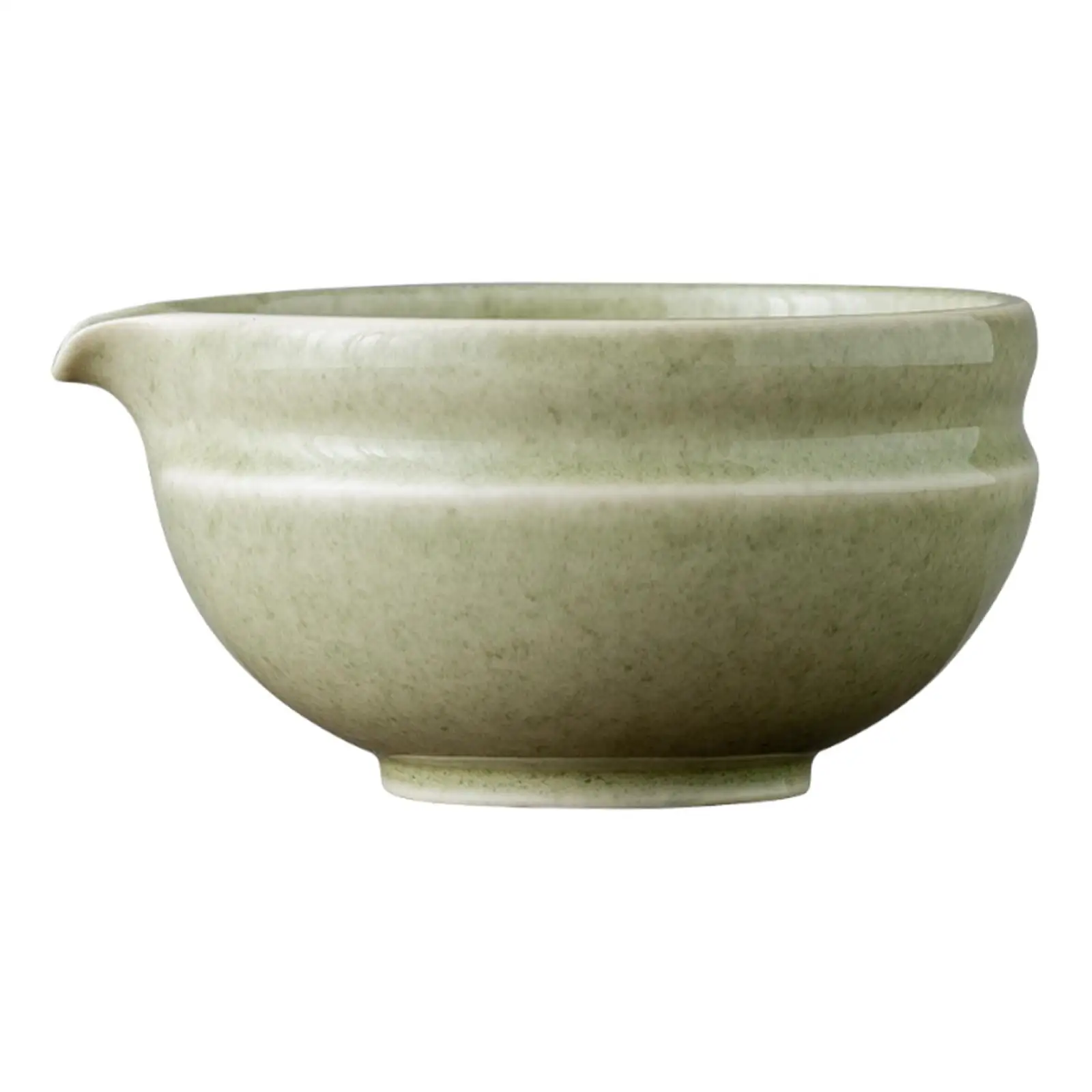Ceramic Matcha Bowl, Japanese Chawan, Reusable Matcha Bowl with Pourer, Matcha Mixing Bowl, Ideal for Beginners