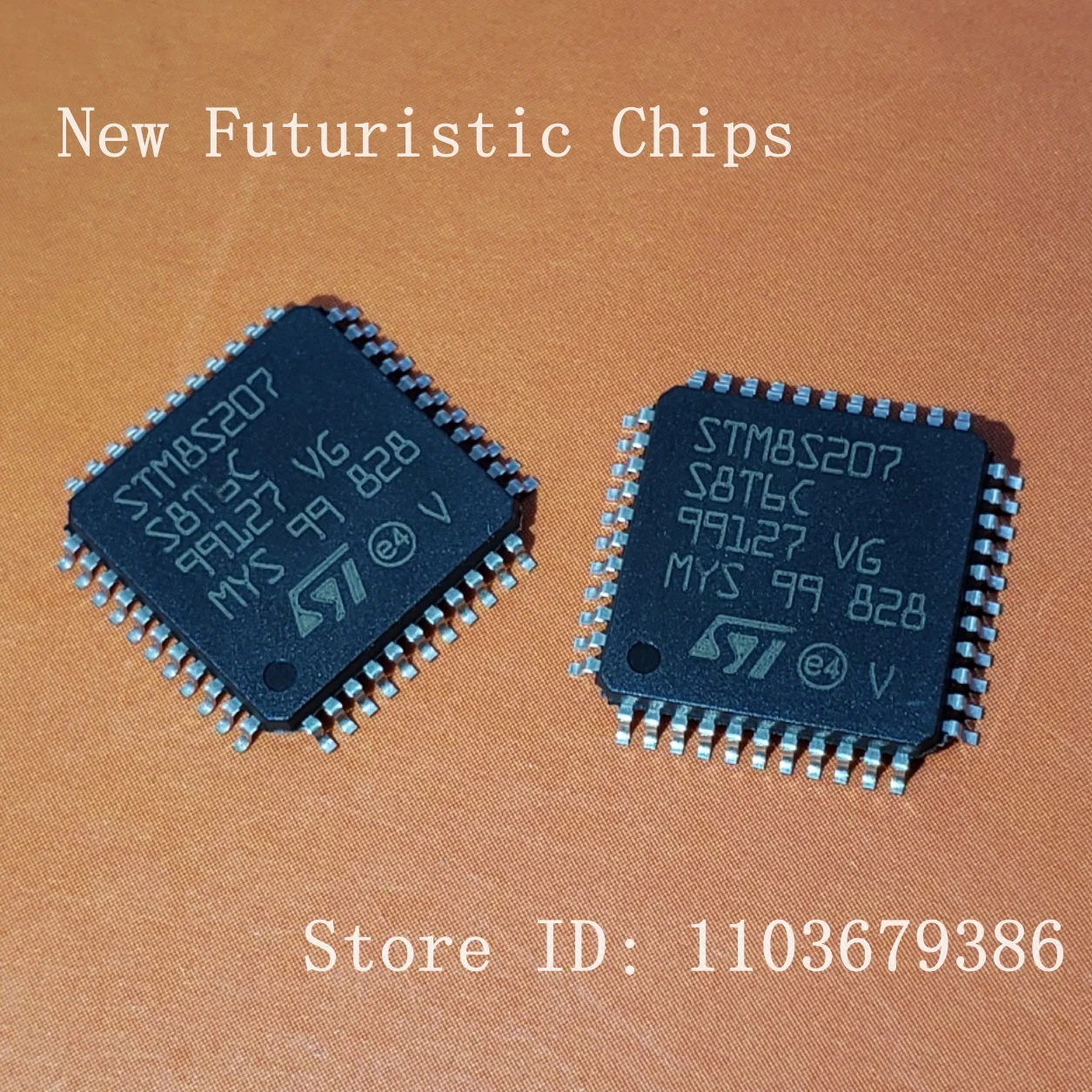 5-100PCS STM8S207S8T6C LQFP44 New Original MCU