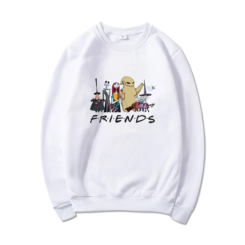 

Autumn and Winter Long Sleeve Round Neck Sweatshirt Men's Women's Halloween Party Fun Movie Casual Harajuku Pullover