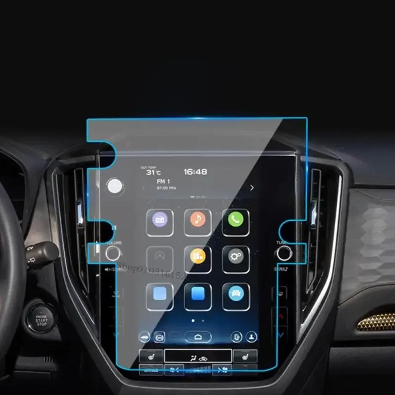 واقي شاشة التنقل في سيارة التصاق سيارة فورستر 2025 2026 نماذج 11.6 بوصة حارس السطح المقاوم