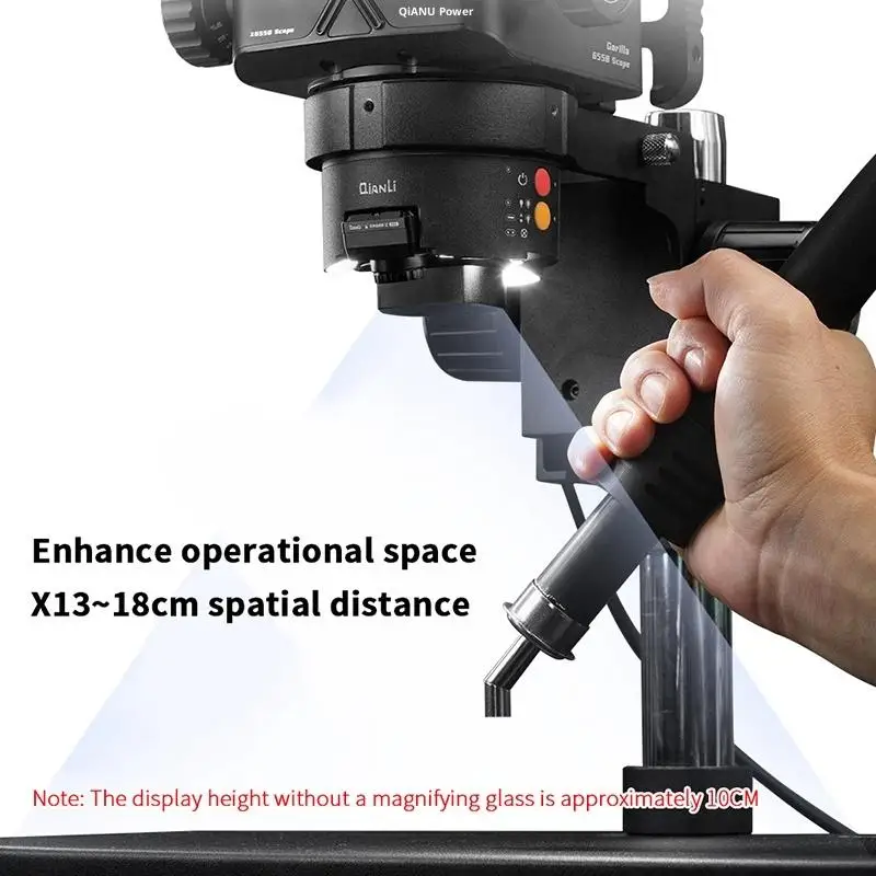 統合型測位光源、拡張視野用補助テレコンバーター