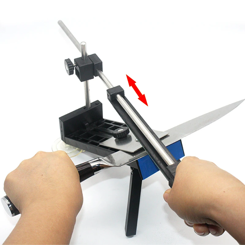 Professional Fixed Angle Knife Sharpener Sharpening Tool Set Meal Grindstone Diamond Grinding Board Available Bar Dropshiping