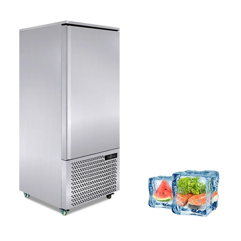 

Commercial Restaurant Equipment Small Cooling Tunnel Machine Fish Quick Chiller Air Deep Chest Blast Freezer