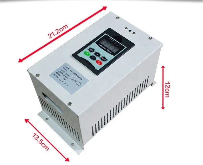 10KW Circuit Board heating control Electromagnetic Industrial Induction heater for plastic Extruder and Bearing 